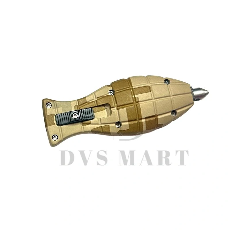 Vystřelovací nůž se vzorem design granátu