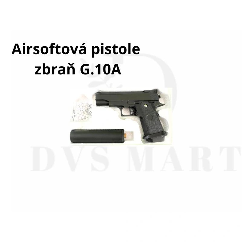 airsoftová pistole – zbraň G.10A