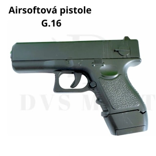 Kovová airsoftová zbraň G.16